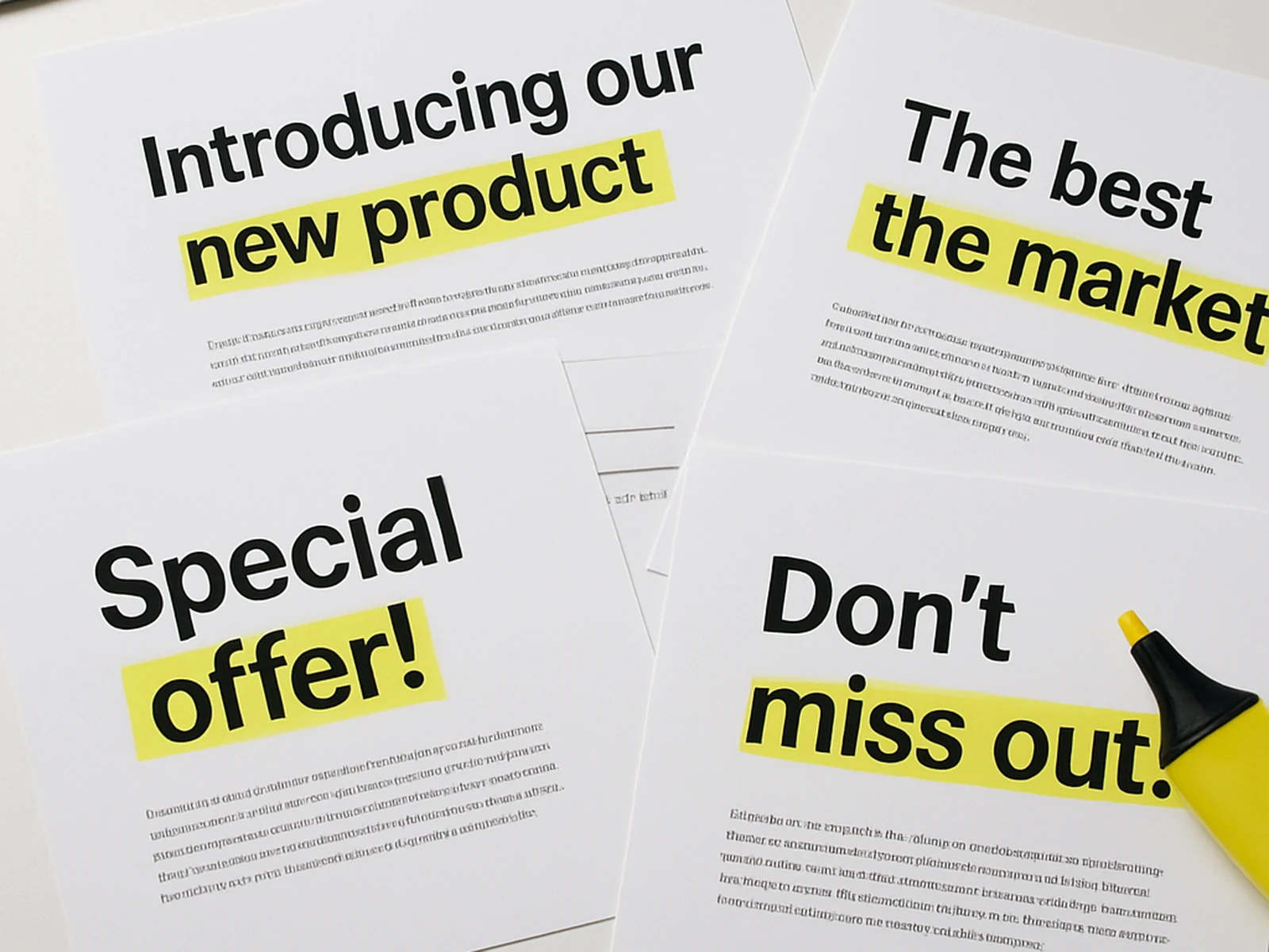 Ad Copy & Social Media detail